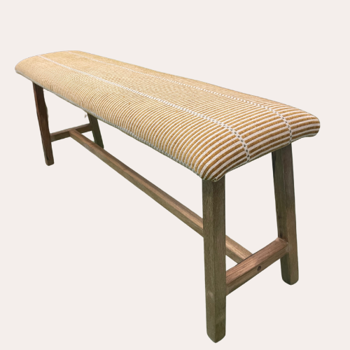 One of a Kind - Mosterd Gele streep bank