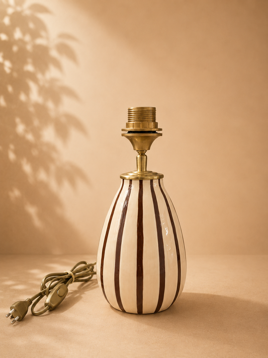 Nola Tafellamp – Leopard Sand