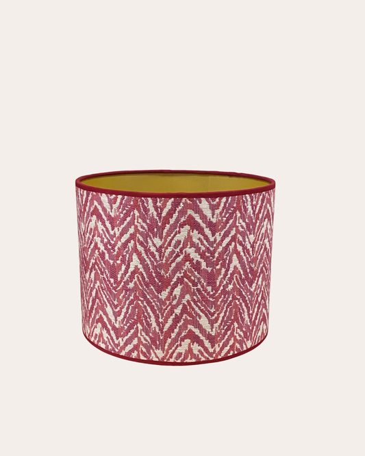 Rood Roze zigzag stof