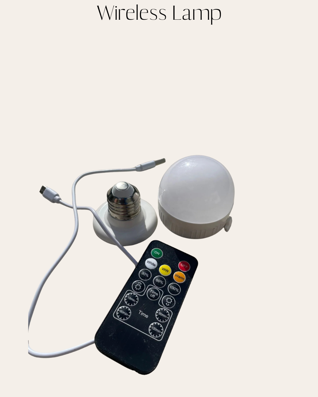 Midnight Blue - Wireless lamp