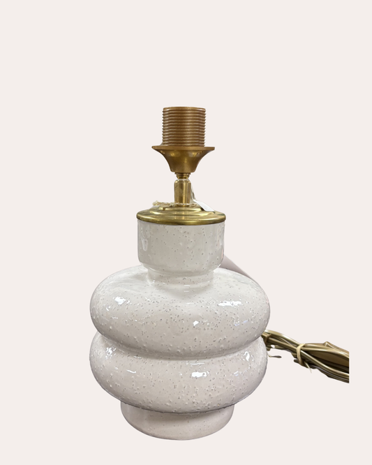 Witte schijven lampenvoet