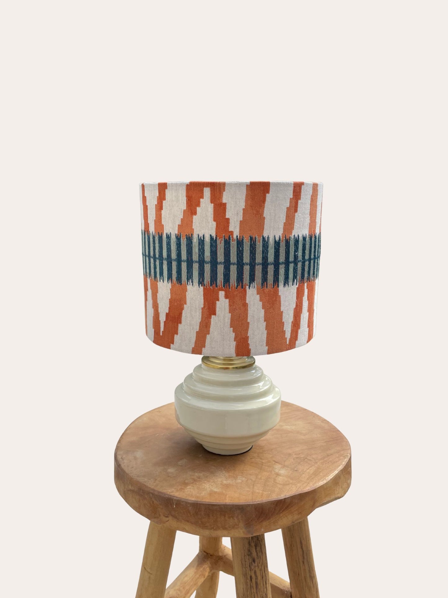 White orange stripes